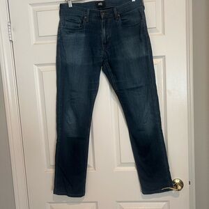 PAIGE Men's Deep Indigo Straight Jeans